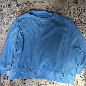 American Eagle Outfitters Sky Blue Knit Top